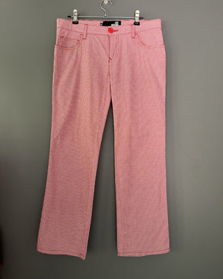 PANTALÓN LOVE MOSCHINO TIRO MEDIO VICHY