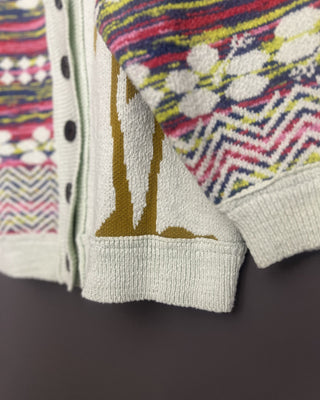 CARDIGAN ESTAMPADO PALMERAS