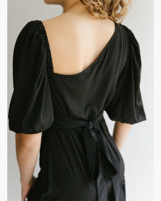 VESTIDO MAXI ASIMÉTRICO LAZO
