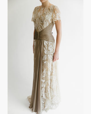 VESTIDO MAXI ESTAMPADO FLORES