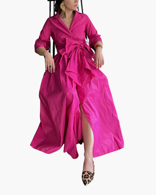 VESTIDO CAMISERO WRAP VOLANTES