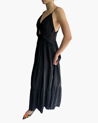 VESTIDO MAXI LINO