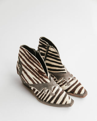 BOTINES ANIMAL PRINT PELO