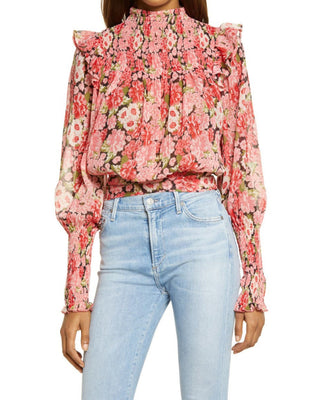 BLUSA ESTAMPADO FLORES LAZO