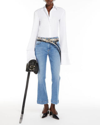 JEANS MINI FLARE