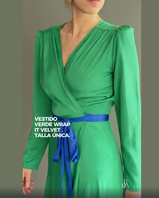 VESTIDO MAXI WRAP