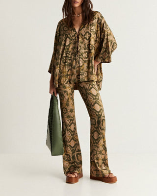 SET PANTALON ESTAMPADO VISCOSA