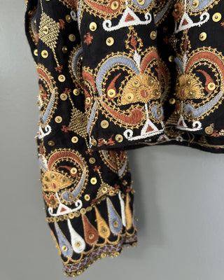 BLUSA ALISHA EMBELLISHED BORDADO APLICACIONES