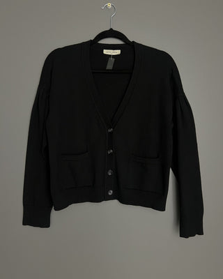 CARDIGAN CON SEDA MANGA AGLOBADA