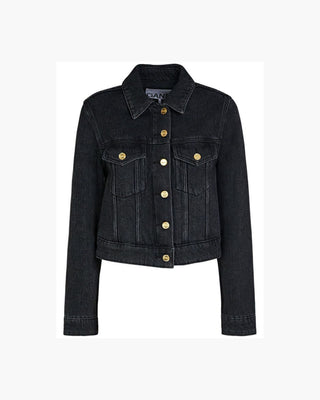CHAQUETA DENIM BOTONES DORADOS