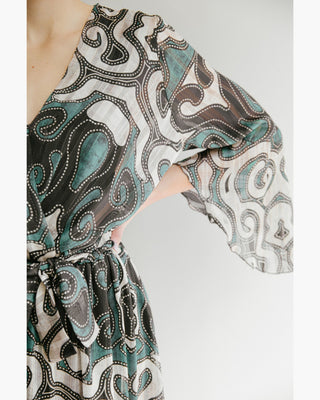 VESTIDO MAXI VUELOS