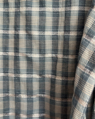 BLUSA CUADROS MEZCLA HILOS METALIZADOS