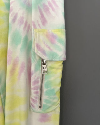 SET POLERON PANTALON CARGO TIE DYE
