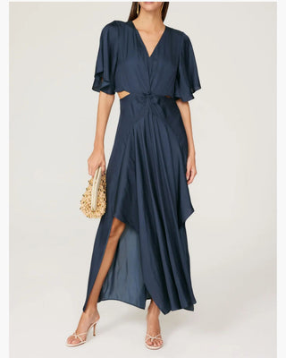 VESTIDO MAXI RENILINE MIDNIGHT BLUE