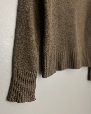 SWEATER 100% LANA BROWN