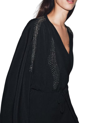 VESTIDO BORDADO ABALORIOS