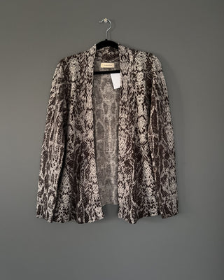 CARDIGAN PITÓN CODERAS