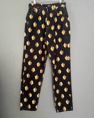 JEANS ESTAMPADO TIRO ALTO