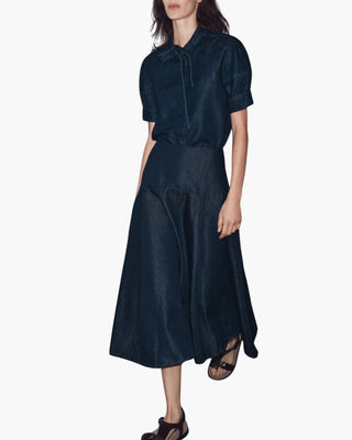 FALDA DENIM MIDI