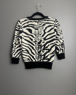 SWEATER 100% BABY ALPACA CEBRA